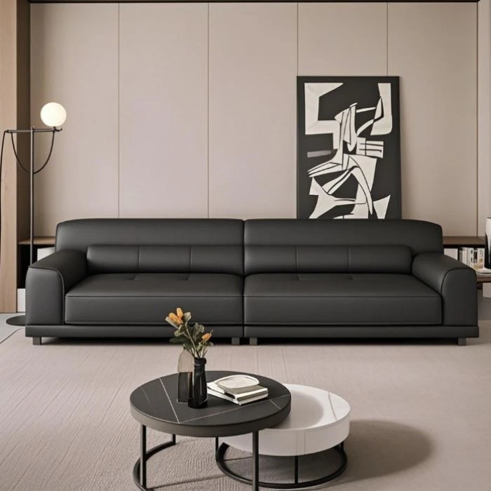 Black Sectional Sofa
